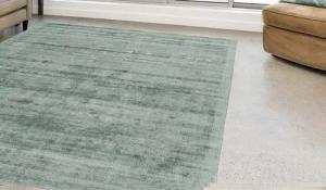 calo-deluxe Teppich "Viteox 200" rechteckig 13 mm Höhe Viskose, Kurzflor, Wohnzimmer