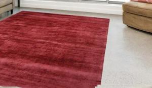 calo-deluxe Teppich "Viteox 200" rechteckig 13 mm Höhe Viskose, Kurzflor, Wohnzimmer