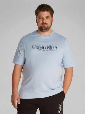 Calvin Klein Big&Tall T-Shirt BT_CP-DOUBLE LOGO T-SHIRT in großen Größen