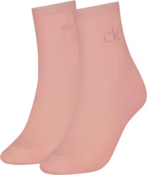 Calvin Klein Jeans Socken "CK WOMEN SHORT SOCK 2P SHINY LOGO" 2 Paar, 1x mit Glitzer-Logo
