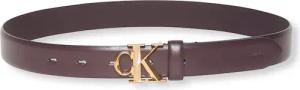 Calvin Klein Ledergürtel "CK BUCKLE 30MM FIXED BELT" Größenverstellbar
