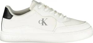 Calvin Klein Weiße Polyester Herren Sneaker