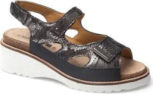 Calzamedi  Sandalen 0689 negro