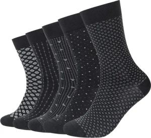 Camano Socken "Socken 5er Pack" 5er Pack Ca-soft Bund ohne Druckgefühl, Superfeine, gekämmte Baumwolle