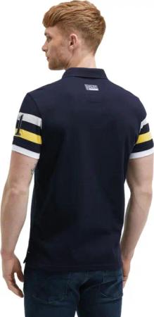 Camp David Poloshirt Airplane Tour I Kurzarmshirt mit Polokragen