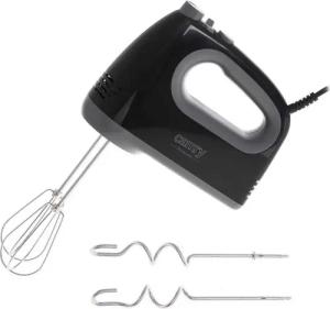 Camry Handmixer CR 4220b, 750 W, Handrührgerät mit Knethaken, Turbo Funktion, schwarz
