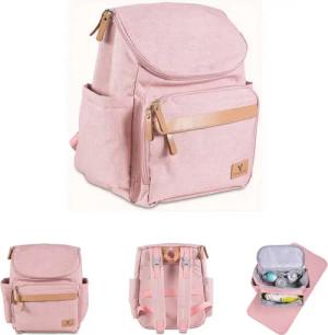 Cangaroo Wickeltasche Kinderwagentasche Megan (1-tlg), Rucksack Wickelunterlage Reißverschluss Henkel