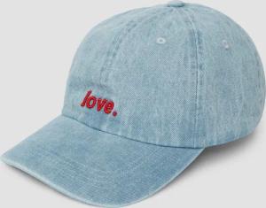 Cap aus Baumwolle mit Stickerei