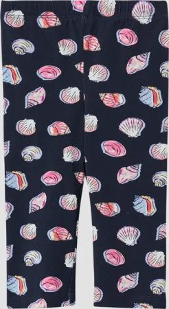 Capri-Leggings aus Baumwollmix mit All-over-Print