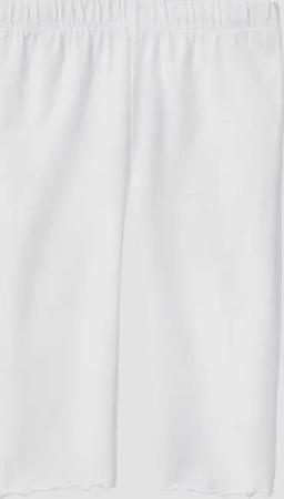 Capri Leggings aus Baumwollstretch mit Elastikbund