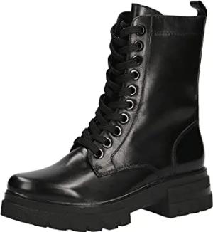 Caprice Damen 9-9-25216-29 Stiefelette, Black Nappa, 37.5 EU