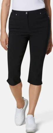 Caprihose - schwarz - Gr. 26 von Goldner Fashion