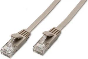 CAPTIVA Kabel Patchkabel CAT 6a Kabel für Netzwerk, LAN und Ethernet 1m grau Computer-Kabel