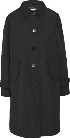 Carcoat mit Rückenschlitz und Riegeldetail am Ärmel