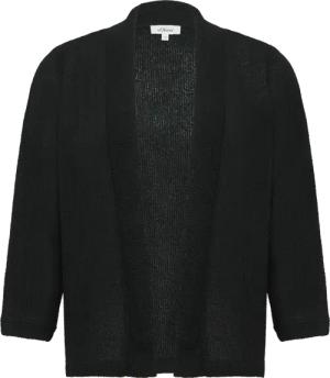 Cardigan aus Bouclégarn mit 3/4-Ärmeln