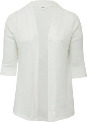 Cardigan aus Bouclégarn mit 3/4-Ärmeln