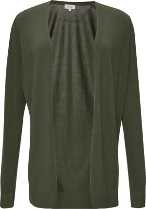 Cardigan aus Viskose-Baumwollmix