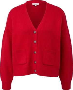 Cardigan aus Wollmix mit Metall-Knöpfen