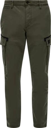 Cargohose mit Garment Dye und Straight Leg