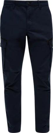 Cargohose mit Garment Dye und Straight Leg