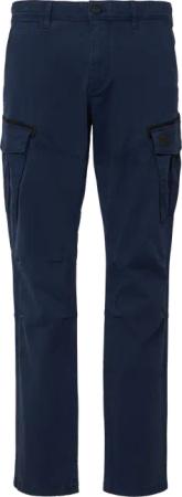 Cargohose mit Garment Dye und Straight Leg