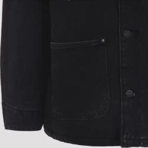 Carhartt Wip - Chore Coat With Pointed Velvet Collar - Größe XL - schwarz