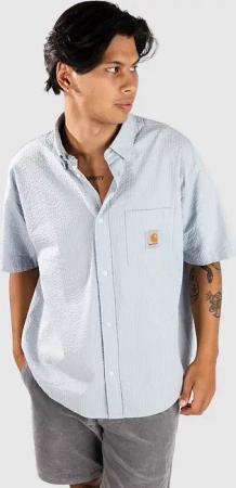 Carhartt WIP Toland Hemd blue fog