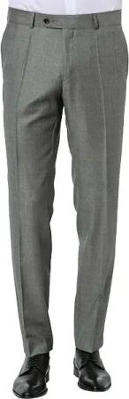 Carl Gross Herren Hose grau meliert