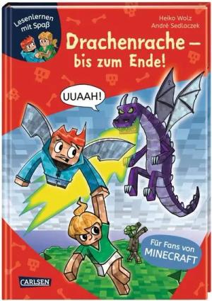 CARLSEN 9783551068460 Minecraft 3: Drachenrache – bis zum Ende!