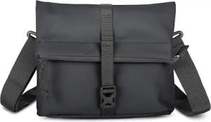 Cas8 Damen Handtasche SOHO - Umhängetasche groß, Schultertasche, Crossbody Tasche, verstellbarer Schultergurt, Abendtasche für Freizeit, Alltag und Events, schwarz