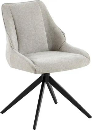 Casa Moro Esszimmerstuhl Drehstuhl – 360° Drehbarer Polsterstuhl – Esszimmerstuhl, 360° drehbar mit Auto-Return-Funktion für komfortables Sitzen