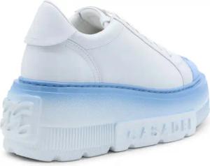 Casadei Low-Top Sneaker - Minimalist White Sneakers With Appeal - Gr. 40 (EU) - in Weiß - für Damen