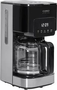 caso® Coffee Taste & Style Kaffeemaschine schwarz, 12 Tassen