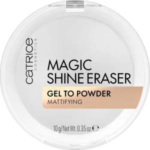 Catrice Puder Magic Shine Eraser Gel To Powder, Mattiert wie ein Fixierpuder, makelloses Finish, vegan, ohne Parfüm.
