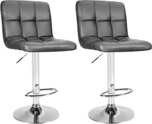 CCLIFE Barhocker Barhocker Barstühle 2st höhenverstellbar 62-82cm 360° drehbar