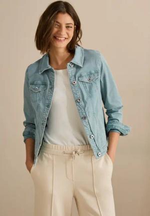CECIL Jeansjacke mit Brusttaschen