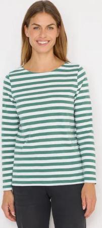 CECIL Langarmshirt aus reiner Baumwolle