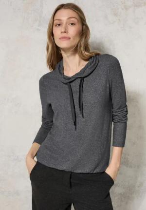 CECIL Langarmshirt mit Tunnelzugsaum