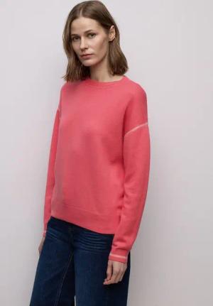 CECIL Strickpullover mit Kontrastdetails