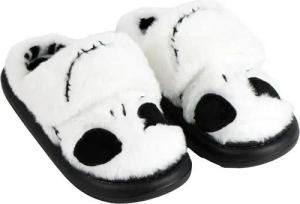 Cerda Nightmare Before Christmas Damen Hausschuhe offen, Pantoffeln Plüsch Hausschuhe