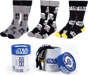 Cerda Socken Star Wars Socken Männer 3 Paar Baumwoll-Mix Elastisch Alltag 38-45 (3-Paar)