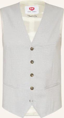 CG - CLUB of GENTS Anzugsweste CG PLUM Slim Fit