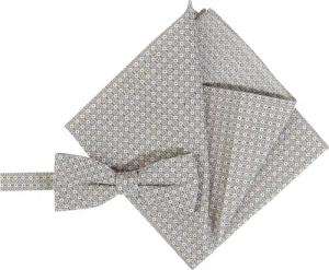 CG - CLUB OF GENTS Geschenkset mit Masche und Stecktuch beige