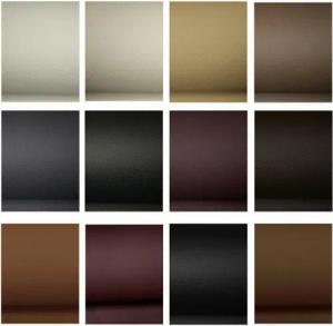 Ch.Cabanski Stoff Weiches genarbtes Kunstleder Meterware, ON, Weiches, genarbtes Oberflächenfinish für eine edle Optik