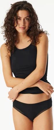 Cheeky-String 3er-Pack Spitze schwarz - Modern Multipacks 38