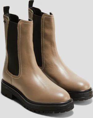 Chelsea Boots aus Glattleder