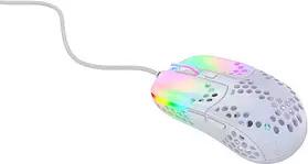 CHERRY XTRFY MZ1 RGB Gaming Maus kabelgebunden weiß