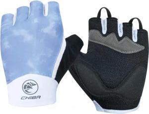 Chiba Handschuhe Lady Tie Dye hellblau Gr S/7