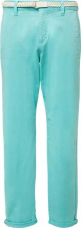 Chino mit geflochtenem Gürtel und Garment Dye