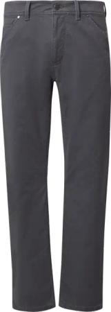 Chinohose aus Baumwollmix mit Logo-Details